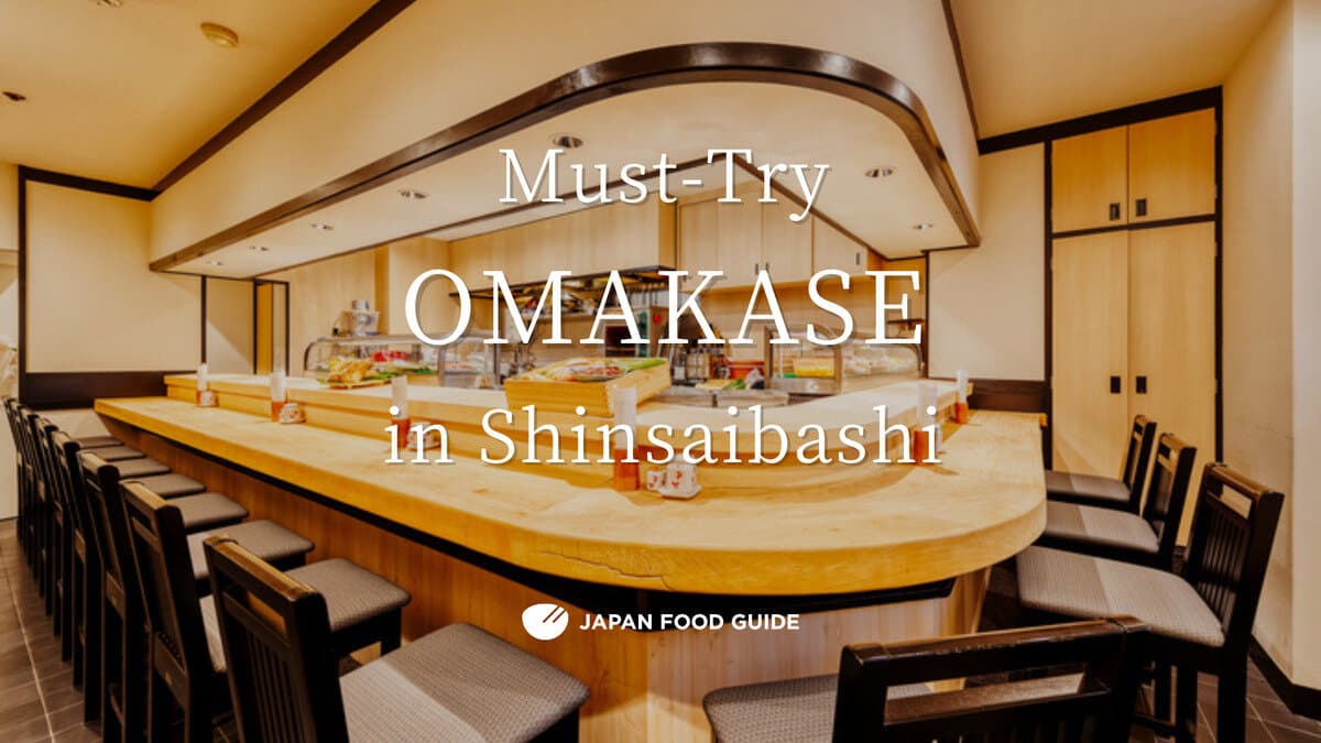 Authentic OMAKASE Sushi Experience in Shinsaibashi