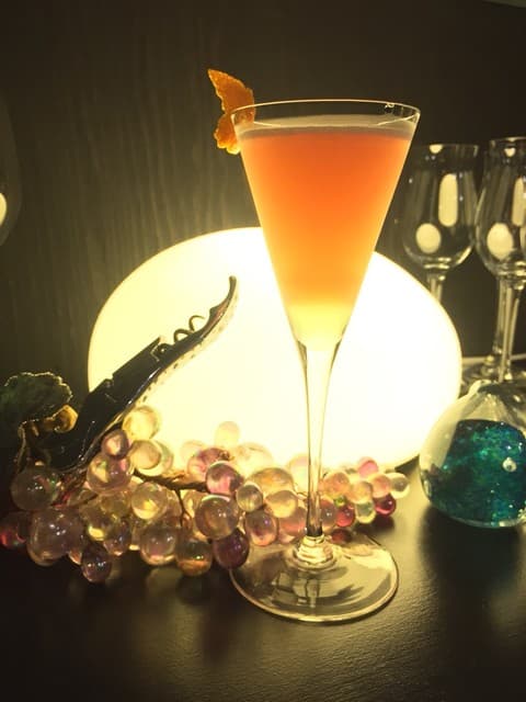 常春 - サクラ香るオリジナルカクテル。ソムリエ目線で一工夫