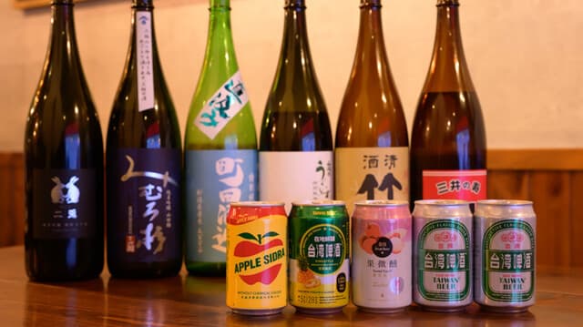 大衆食堂 肉と点心すえぞうアバアバ - 日本酒20種と台湾ビール