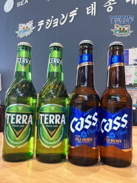 テジョンデ - 料理のおともに韓国ビール