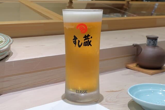 すし蔵 - サッポロクラシック生ビール