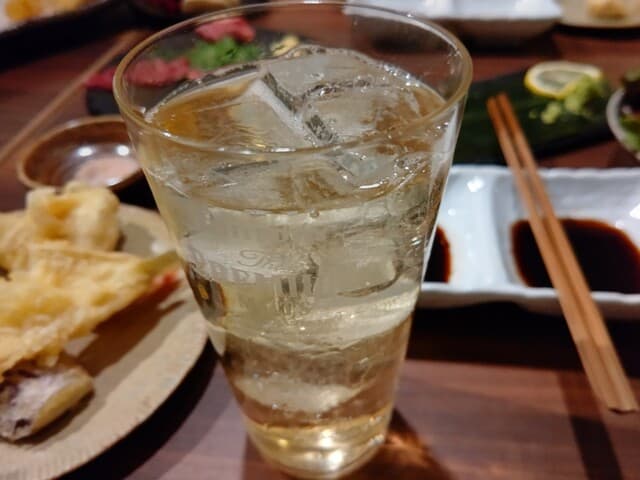 酒ト肴・〆うどん あかり - 【2020.12.15(火)】飲み放題(角ハイボール)