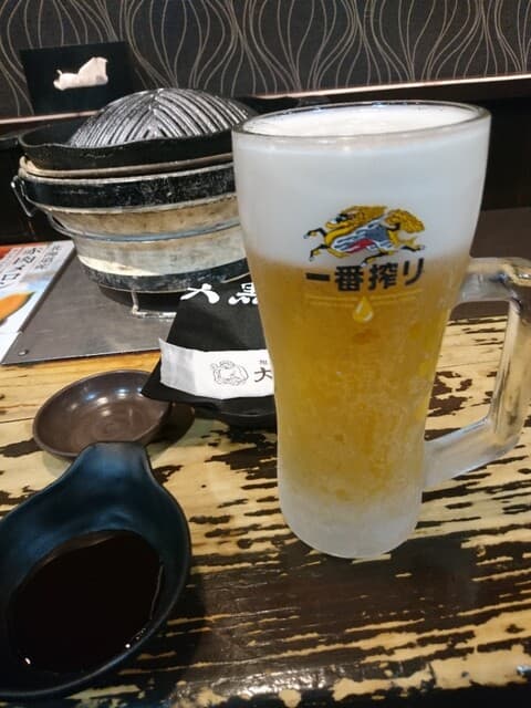 成吉思汗 大黒屋 - メガジョッキ(990円)