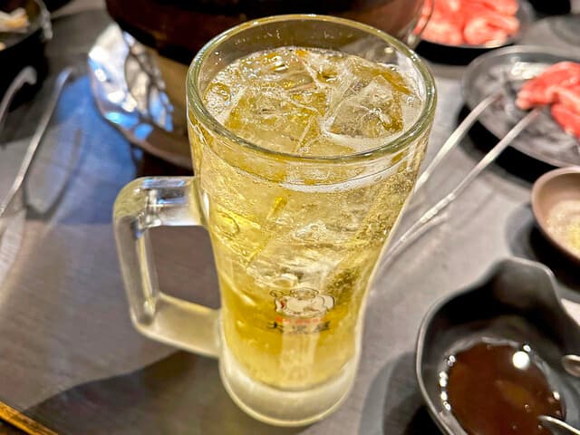 成吉思汗 大黒屋 - ハイボールで乾杯