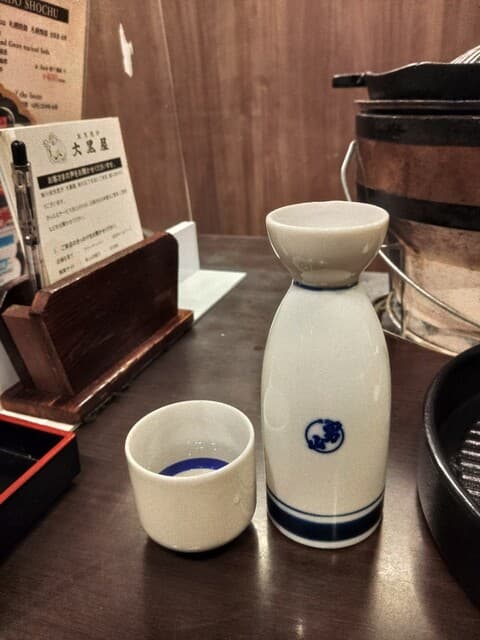 成吉思汗 大黒屋 - 男山生酛純米(税込880円)