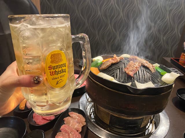 成吉思汗 大黒屋 - メガハイで乾杯〜