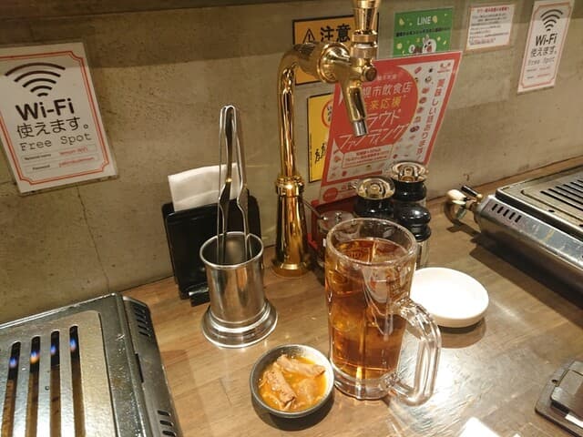 焼肉ホルモンジンギスカン酒場 れもん - お通し