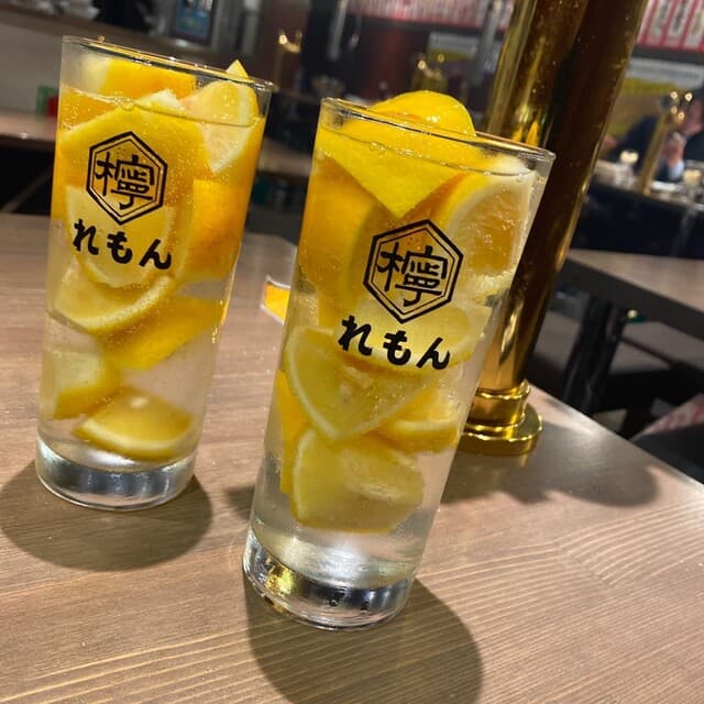 焼肉ホルモンジンギスカン酒場 れもん - レモンサワ〜