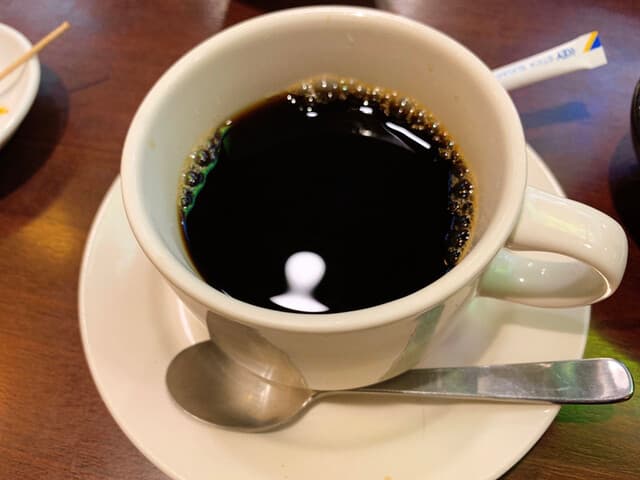 老辺餃子舘 - コーヒー