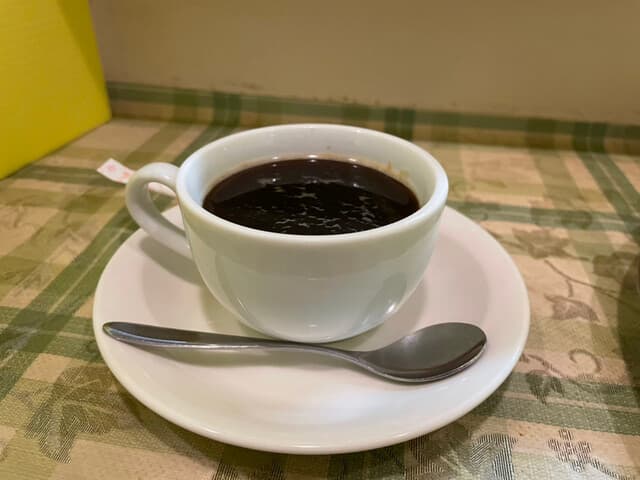 マハール - 食後にコーヒーを。