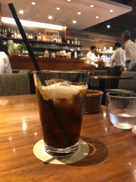 銀座2丁目ミタスカフェ - アイスコーヒー
