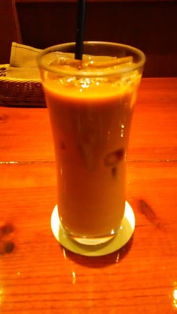 銀座2丁目ミタスカフェ - アイスカフェオレ