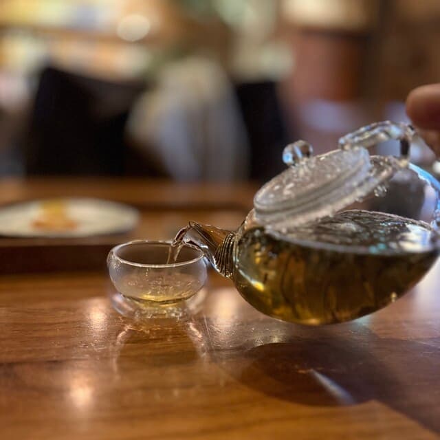 銀座2丁目ミタスカフェ - ジャスミン茶