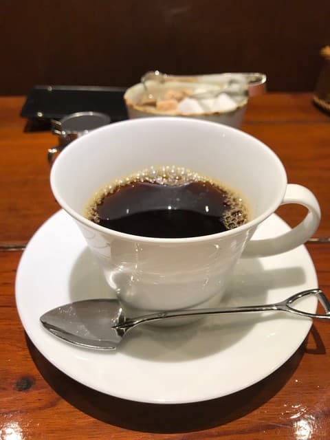 銀座2丁目ミタスカフェ - 食後にコーヒーがつきました