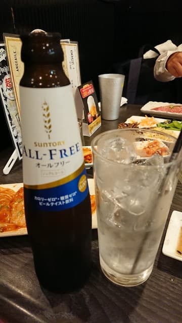 ドヤジ - 焼酎オールフリー割セット 500円