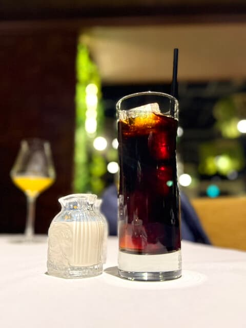 BEEF STEAK CLUB KIYO - ・アイスコーヒー