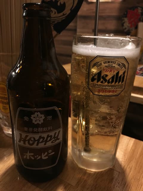 焼肉ホルモン濱牛 - ホッピーセット
