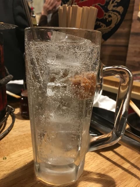 焼肉ホルモン濱牛 - 梅サワー