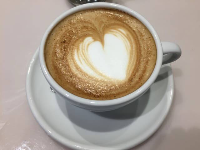 幸せのパンケーキ - カフェラテ