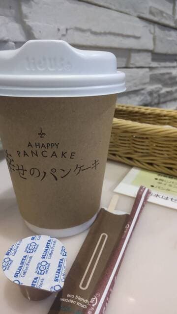 幸せのパンケーキ - セットドリンク ホットコーヒー