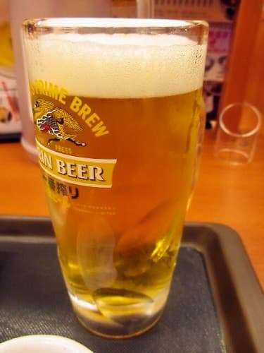 天丼てんや - 生ビール