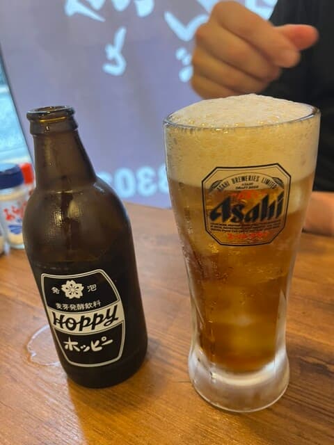 大釜もつ煮 五右衛門 - ホッピー黒