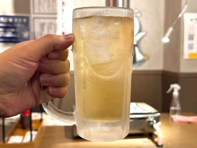 まっさか鳥焼肉 とり太郎 - コーン茶ハイ