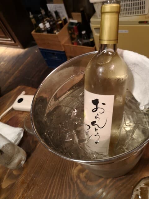 山梨レストラン メリメロ - 白ワイン