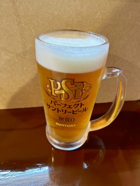 炭焼き酒菜 禄 - 生ビール