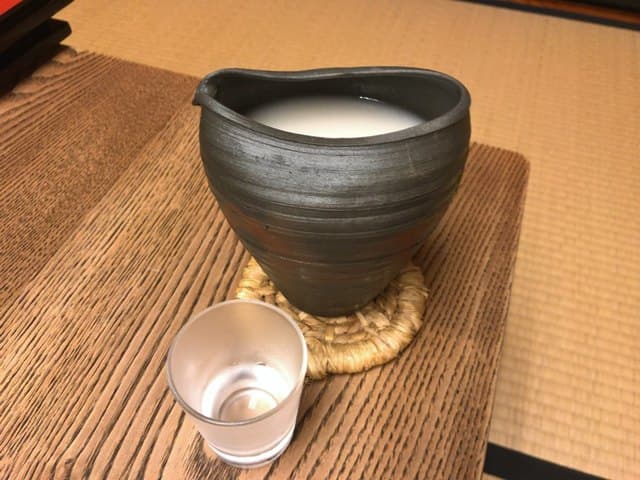 喫茶 山音 - ●山音オリジナル にごり酒 ちろり2300円税サ10%別