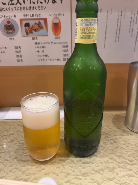 なにわ 麺次郎 - はーとらんど。500円。