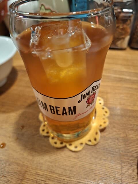 中華バル 藍天 - ジャスミン茶ICE