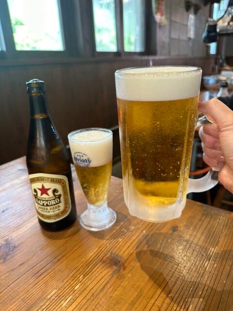 琉球焼肉NAKAMA - 生大があるのは嬉しい(^^)  便ビールは赤星があるのも嬉しい！