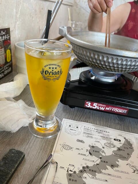あぐー豚しゃぶしゃぶ専門店 オーシャンBoo！ - 残波シークワーサー炭酸割