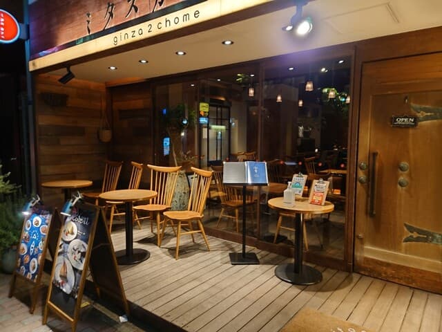銀座2丁目ミタスカフェ -