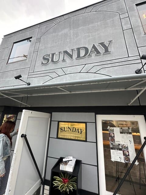 SUNDAY -