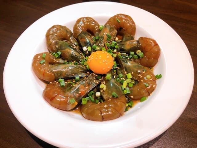 テジョンデ - サイズアップ！濃厚卵黄カンジャンセウ 生海老の旨醤油漬け