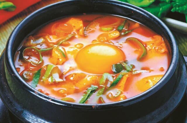 テジョンデ - 体が温まって美味しい！純豆腐チゲ
