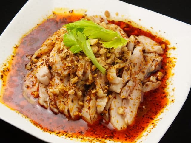 麻辣王豆腐 - よだれ鷄　口水鷄