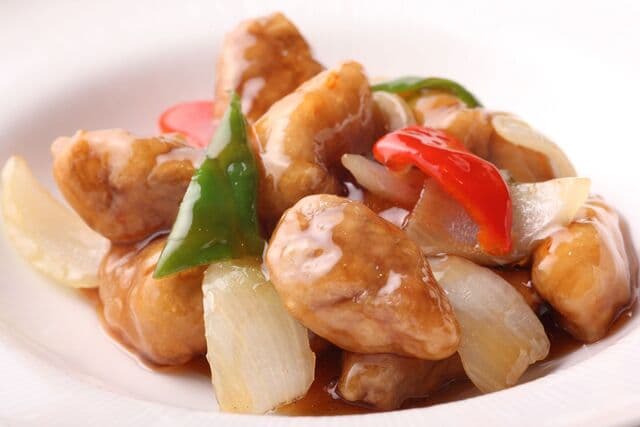 中国料理 桃谷樓　 - 桃谷樓名物　酢豚