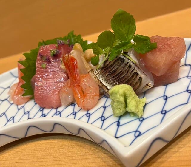 食道 月 - お造りの盛り合わせ