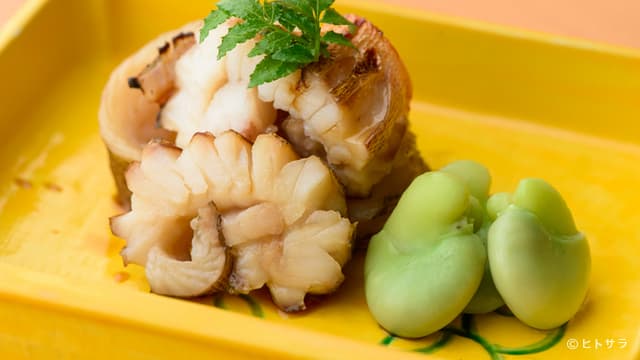 食道 月 - 毎日、市場で厳選して仕入れる旬の魚介。焼き物で存分に満喫『季節の鮮魚の焼き物』