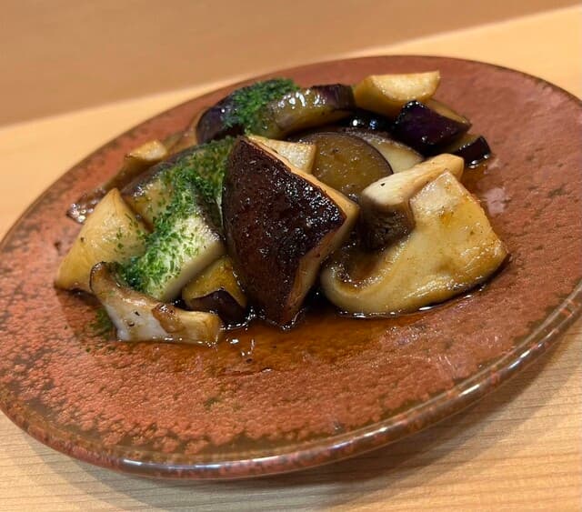 食道 月 - 百万石シイタケソテー