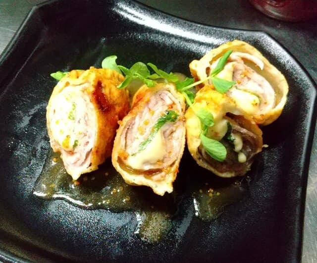 小料理 哲  - 甲州富士桜ポークチーズ