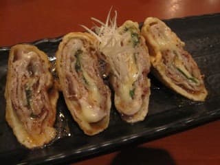 小料理 哲  - 富士桜パークのミルフィーユしそ巻きチーズ