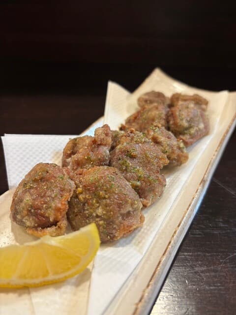 酒場  夏目 - 砂肝の竜田揚げ