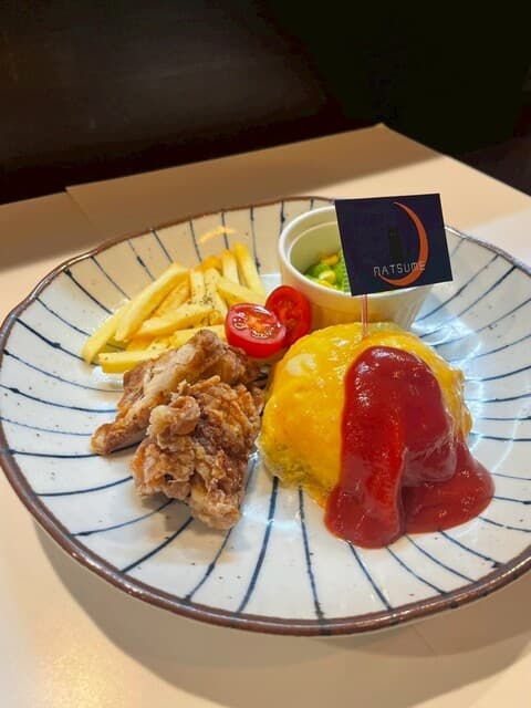 酒場  夏目 - お子様定食（デザートアイス付き）