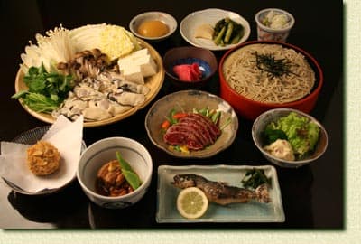そば処 ものぐさ - 牡蠣鍋セット