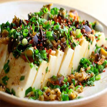 桃白白 - ピータン豆腐