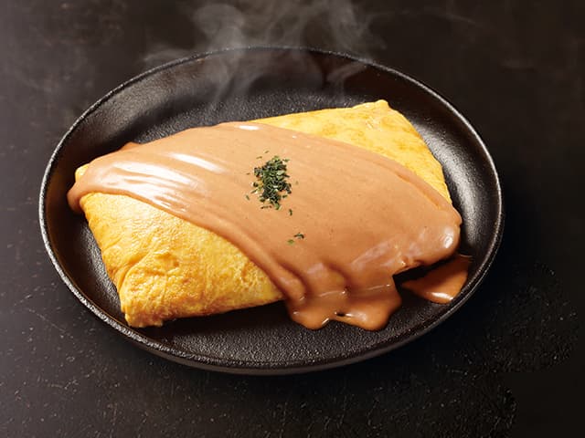錦 わらい - オムレツチーズ